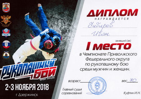 201811 спорт Иван  Диплом